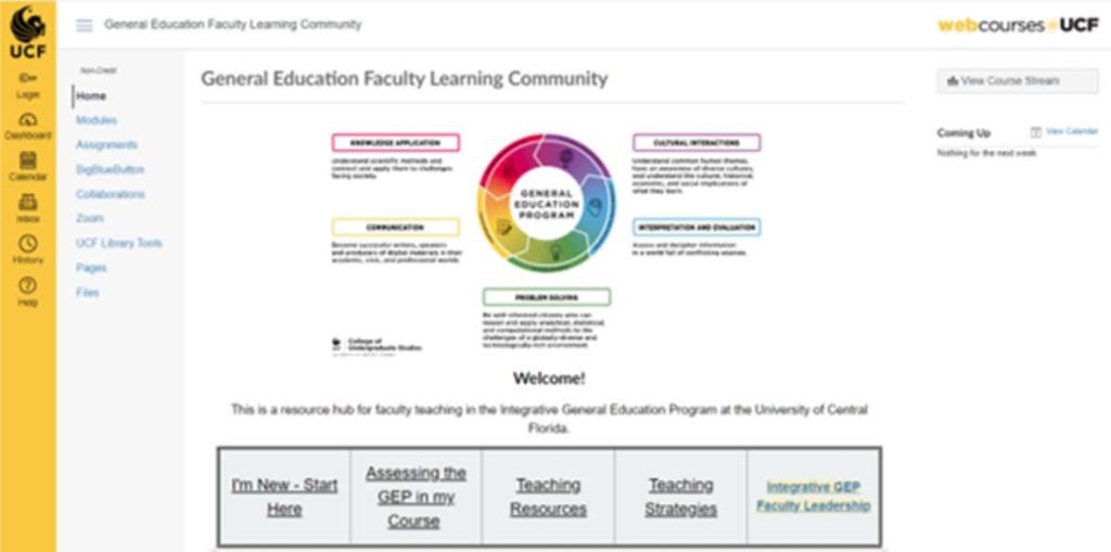 GEP Faculty Learning Community