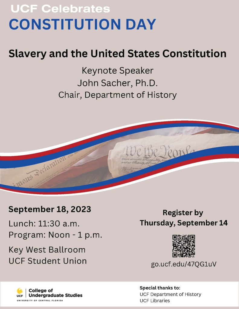 Constitution Day 2023 Flyer